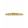 Bracelet en diamant en or 14K, bracelet en diamant taille baguette et taille ronde