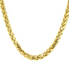 Collier en lien Franco Spiga en or jaune 14K 4,8MM 18-20 pouces