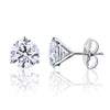 Boucles d'oreilles en diamant cultivé en laboratoire de 6,00 carats en or massif 14k - 3 griffes