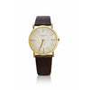 Montre Audemars Piguet antique en or jaune 18 carats avec bracelet en cuir de veau