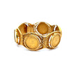 Russian Imperial 10 Ruble Nicholas II 1898 22K & 18K Gold Coin Bracelet