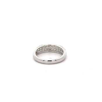 1 Carat Pave Diamond Dome Platinum Band Ring – Assay Jewelers