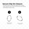 14K Gold Ball Chain Dangling Drop Huggie Hoop Earrings