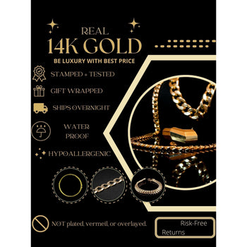 14K Solid Gold Miami Cuban link Chain 8 Inches 5.75-13.5 MM – Assay Jewelers
