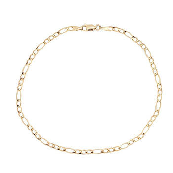 14K Yellow Gold Gold Figaro Chain Men's Necklace 19.5-24 Inches – Assay Jewelers