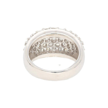 2.51 Carat Diamond Pavé Cluster Band Platinum Ring – Assay Jewelers