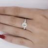 2.61 Carat European Cut M-N/VS1 Diamond Vintage Art Deco Engagement Ring