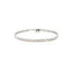 3 Carat Diamond Tennis 4-Prong Bracelet in Platinum 4MM 7"