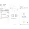 3 carat, G, VS2, IGI Certified Elongated Cushion Lab Diamond Ring