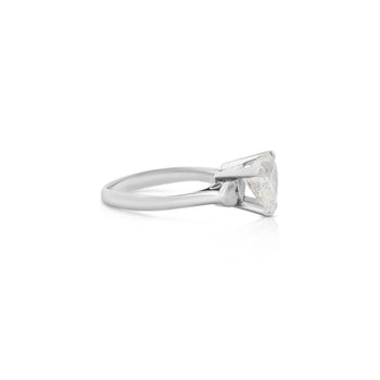 3.06ct Heart Cut K/VS2 GIA Certified Platinum Engagement Ring – Assay Jewelers