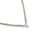 5.62 Carat Pear Diamond Solitaire Drop Pendant Necklace 18K White Gold