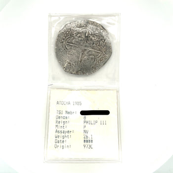 Atocha Shipwreck 8 Reale Grade 2 Potosi Mint Coin – Assay Jewelers