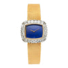 Audemars Piguet Lapis Lazuli 23mm Diamond Bezel 18K Gold Manual Ladies Watch