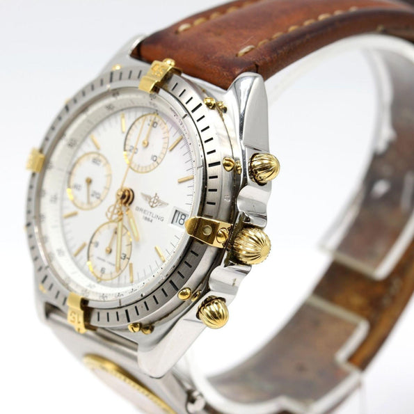 Breitling Chronomat UTC B13048 Two-Face 18k And Steel 39mm Watch