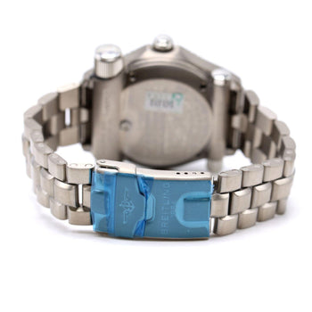 Breitling Emergency E56321 Titanium Black Dial Quartz Transmitter Watch Full Set – Assay Jewelers
