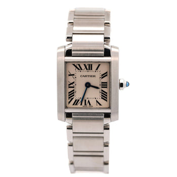 Cartier Tank Francaise W51008Q3 20mm Ladies Quartz 2384 Watch – Assay Jewelers