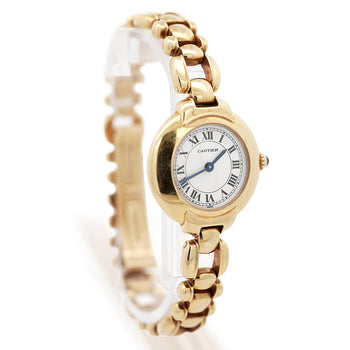 Cartier Vendome 878999 18K Gold Manual Gadroon Link 26m Watch – Assay Jewelers