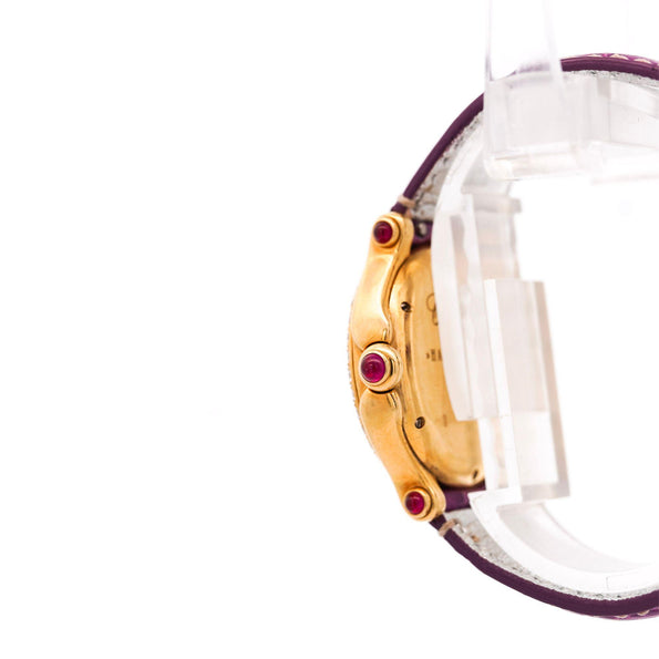 Chopard Happy Diamond Sport 32mm Ref. 4144 18K Gold Quartz Watch