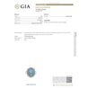 GIA Cert. 8.45 Ct Black Opal Diamond Halo Platinum Ring