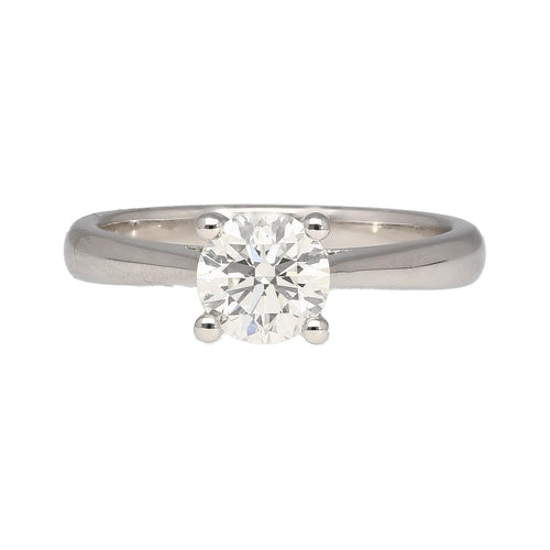 VS2 Round Cut Diamond Engagement Ring