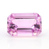 GIA Certified 115.10 Carat Emerald Cut Pink Kunzite Loose