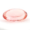 GIA Certified 176 Carat Oval Morganite East West Bezel Pendant Necklace