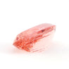 GIA Certified 176 Carat Oval Orangy Pink Morganite Bezel Pendant Necklace
