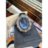 GIA Certified 26 Carat Sapphire Cabochon & Diamond Art Deco Dome 18K Ring