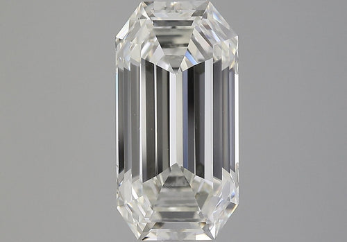 GIA Certified 5.36 Carat Emerald Cut J Color VS1 Clarity Loose Diamond