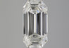 GIA Certified 5.36 Carat Emerald Cut J Color VS1 Clarity Loose Diamond