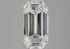 GIA Certified 5.36 Carat Emerald Cut J Color VS1 Clarity Loose Diamond