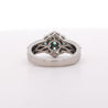 GIA Certified Brazilian Paraiba Tourmaline Cluster Ring