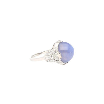 GRS Certified 18.29 Carat No Heat Sri Lanka Pastel Blue Star Sapphire Ring – Assay Jewelers