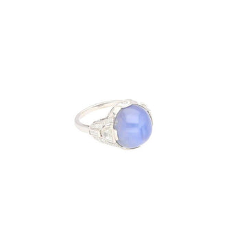 GRS Certified 18.29 Carat No Heat Sri Lanka Pastel Blue Star Sapphire Ring – Assay Jewelers