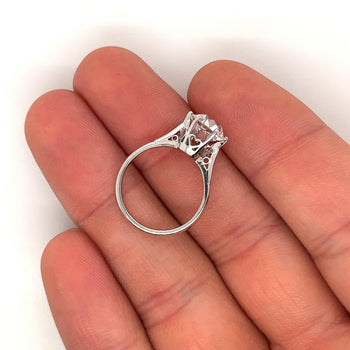 IGI Cert. 2.08 Carat Lab Grown Old European Cut Diamond Vintage 6-Prong Engagement Ring – Assay Jewelers