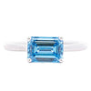 IGI Certified 2.08 Carat Vivid Blue Lab Grown Diamond Engagement Ring