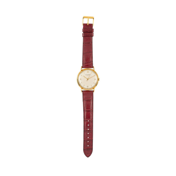 IWC Schaffhausen Manual 36mm 18K Gold Vintage Watch Circa 1940s