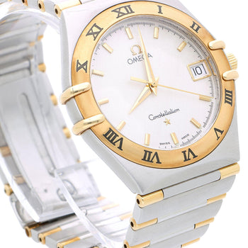 Omega Constellation 1312.30 Two Tone 33mm Roman Bezel White Dial Full Set Watch – Assay Jewelers