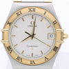 Omega Constellation 1312.30 Two Tone 33mm Roman Bezel White Dial Full Set Watch