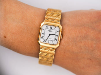 Patek Philippe For Gübelin 4457/1 Double Signed 18K Gold 23mm Manual Watch – Assay Jewelers