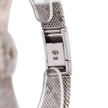 Reserved - Rolex Precision 18K White Gold 18mm Diamond Bezel Watch – Assay Jewelers