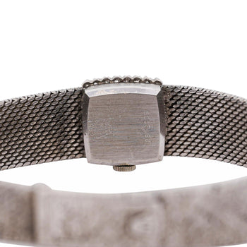 Reserved - Rolex Precision 18K White Gold 18mm Diamond Bezel Watch – Assay Jewelers