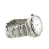 Rolex 34mm Oyster Perpetual Date Ref. 15200 White Dial Roman Numerals and Oyster Bracelet in Stainless Steel Watch