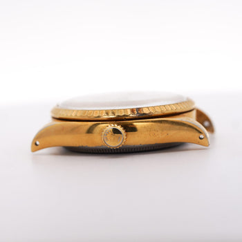 Rolex 34mm Oysterdate Precision 6294 Two Tone Honeycomb Bowtie Gold Watch – Assay Jewelers