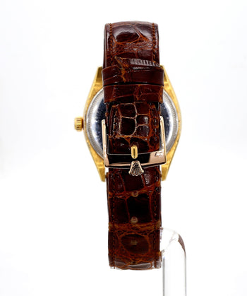 Rolex 34mm Oysterdate Precision 6294 Two Tone Honeycomb Bowtie Gold Watch – Assay Jewelers