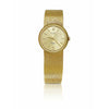 Rolex Cellini Ladies 18k Gold Watch with Champagne Textured Strap