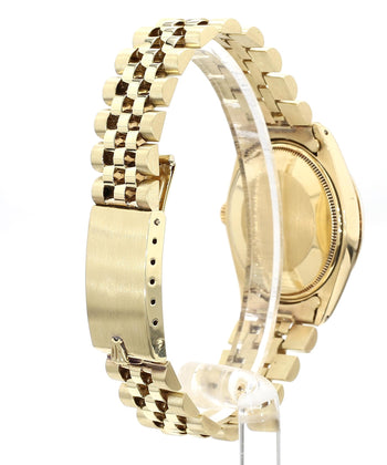 Rolex Oyster 1005 Champagne Dial Gold Vintage Watch – Assay Jewelers