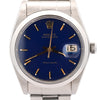 Rolex Oysterdate Precision Ref. 6694 Blue Dial 34mm Stainless Steel Wristwatch