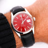 Rolex Red Dial Precision Oyster Date 34MM Watch