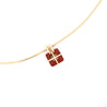 Tiffany & Co. Carnelian Pendant in 18K Gold Snake Chain Necklace